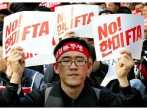 korean_unionist_no_fta_