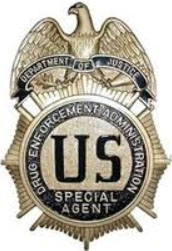 DEA-badge