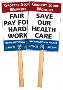 UFCW-IBT-grocery-picket-signs