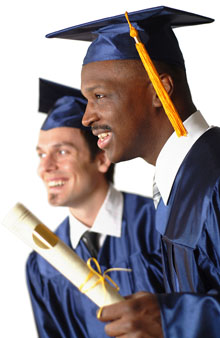 Graduates With Diploma