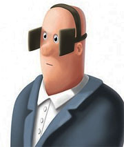 man-with-blinders