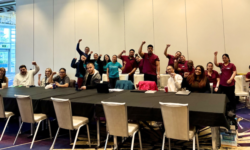Hotel workers take strike vote