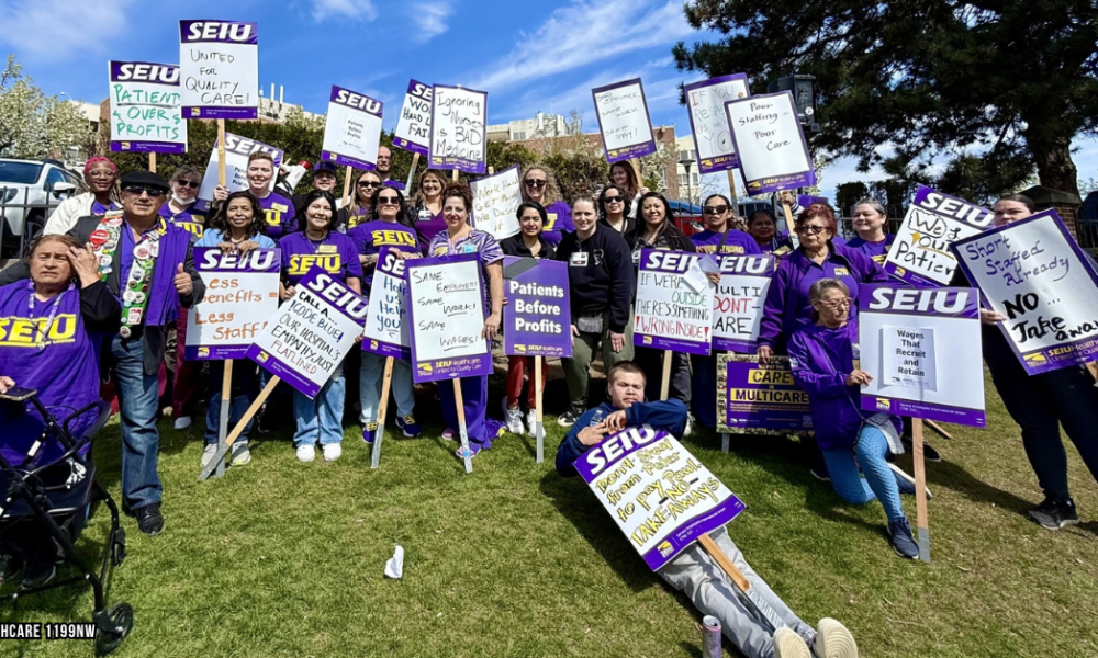 Multicare pickets | NABTU & suicide prevention | Farmworker union rights