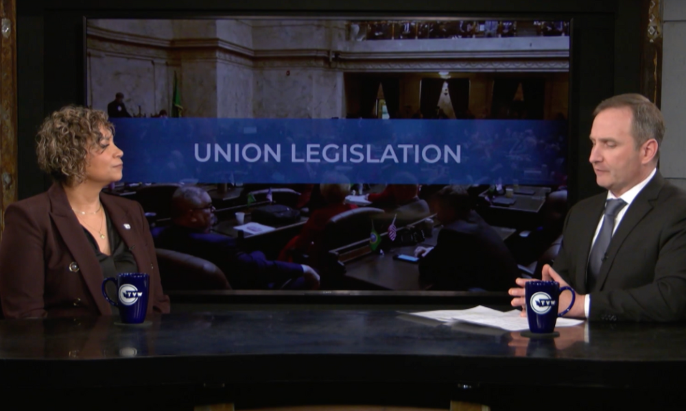 Sims on Labor bills | MN construction workers | Shuler @ Davos