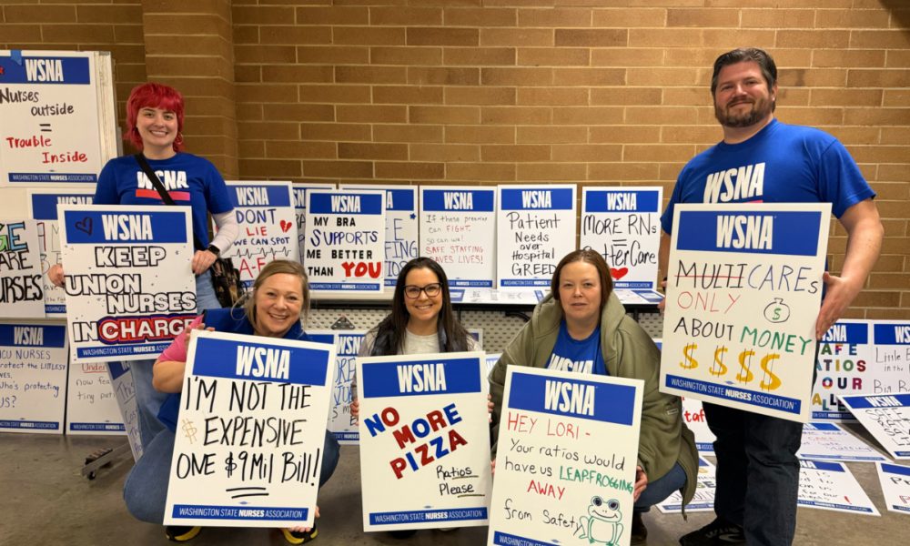 Tacoma nurses to picket amid contract fight