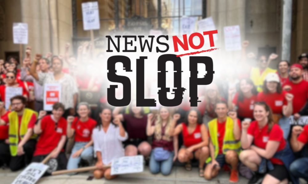 News, not slop